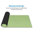 thumbnail image 5 of Disketp Gaming Mouse Pad Green Gingham Pattern Large Mouse Mat Long Extended Desk Pad Non-Slip Rubber Mice Pads Stitched Edges Thin Pad (11.8x31.5 Inch), 5 of 9