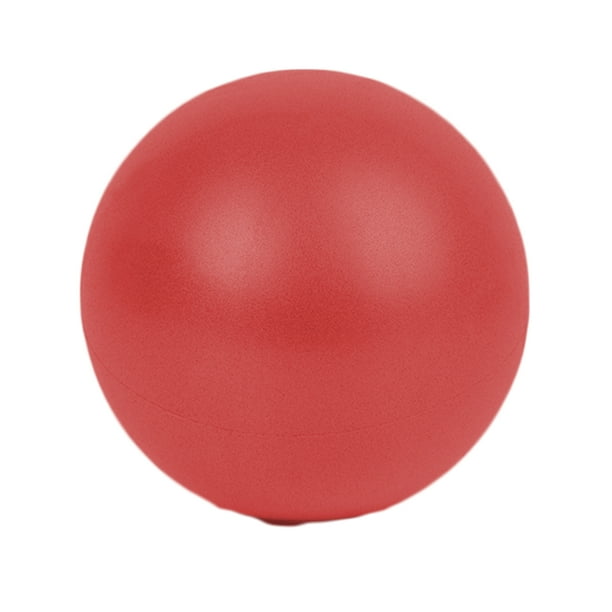 Pilates Ball Core Ball, pequeña pelota de ejercicio con guía de ejercicios Barre Ball Bender Ball Mini pelota de yoga para pilates, yoga, entrenamiento central, fisioterapia, equilibrio, estabilidad,