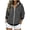 Black③, variant on Womens Zip Up Hoodie Vertical Stripe Print Hooded Sweatshirt Long Sleeve Relaxed Pullover for Women
