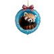 thumbnail image 1 of Ornamentos de Copos de Nieve de Cristal 8x8x1cm Ornamentos de Animales Del Bosque de Invierno, 1 of 6