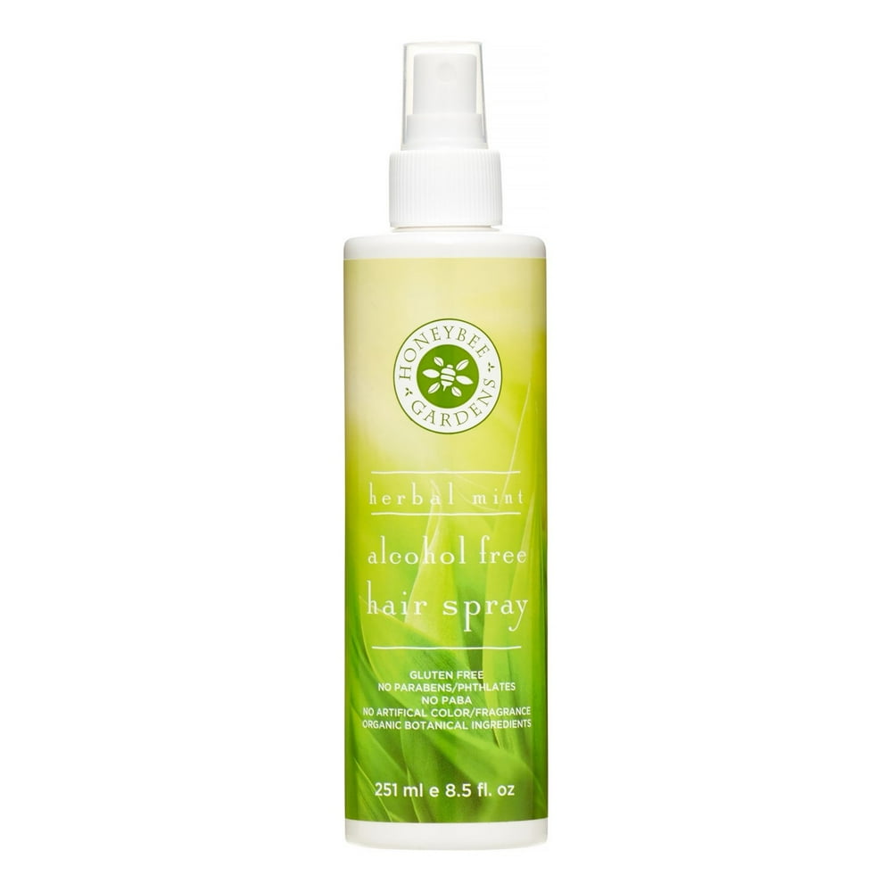 Honeybee Gardens Alcohol Free Herbal Mint Hairspray