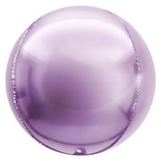 22 inch 3D Sphere - Metallic Lilac Purple Foil Mylar Balloon - Party Supplies Decorations