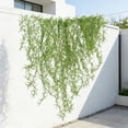 thumbnail image 6 of AURIGATE Artificial Spanish Moss Hanging Vines,Air Grass Tillandsia Usneoides Trailing Plants, Faux Greenery Hanging Vines for Hanging Basket Planter Home Garden Patio Indoor Outdoor Wall Decor, 6 of 6
