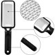 thumbnail image 5 of Herramientas de pedicura para lima de pies, removedor de durezas para pies, removedor de piel muerta de acero inoxidable para pies, raspadores de pies reutilizables removedor de piel dura,(Negro), 5 of 5