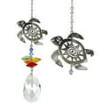 thumbnail image 3 of Woodstock Crystal Suncatchers, Crystal Fantasy Turtle, Crystal Wind Chimes For Inside, Office, Kitchen, Living Room Décor, 4.5"L, 3 of 7