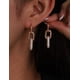 thumbnail image 4 of Aretes dorados de oro laminado con brillos, 4 of 6