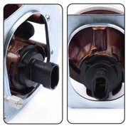 CROSSDESIGN Front Fog Lights Fit for Mercedes Benz W204 C260 C300 AMG C-Class Sedan 2006-2014