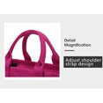 thumbnail image 3 of Bolso De Mano De Lona Para Mujer, Cierre De Cremallera Vintage, Grande, 3 of 7