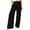 Black, variant on Gunia Wide Leg Pants Women Palazzo Casual Comfortable Relaxed Fit Summer Flowy Pants