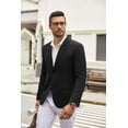 thumbnail image 4 of COOFANDY Men's Linen Blazer Casual Lightweight Two Button Sport Coats Formal Business Suit Jacket Unlined Blazer, 4 of 6