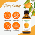 thumbnail image 6 of Sweet Orange Essential Oil - 8 fl oz - 100% Pure Essential Oil by GreenHealth, 6 of 7