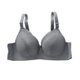 thumbnail image 2 of HongQid Seamless T-Shirt Everyday Bra Breathable Underwire Bra for Ladies Daily Shopping Gym Work Relaxation All-Day Fit, 2 of 4