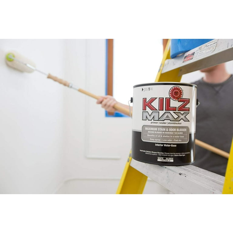 KILZ Restoration Water-Based Primer, Maximum Stain & Odor Blocking