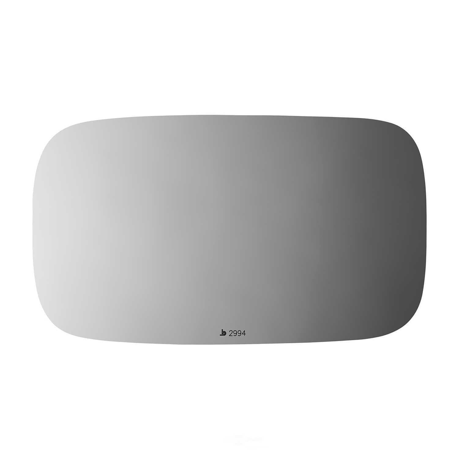 Burco Side View Mirror Replacement Glass - Clear Glass - 2994