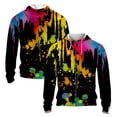thumbnail image 4 of Sudadera con capucha con estampado 3D de grafiti divertido, sudadera con cremallera para hombres y mujeres, ropa informal de manga larga para niños, sudaderas con cremallera, chándales, abrigos, tops, 4 of 4