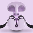 thumbnail image 2 of Yoofe Beach Waves Curling Iron 11.4 Inch Double Barrel Waver, Ceramic Wave Iron for Hair Crimper for Women, Anti-Scald, Dual Voltage Wavy Iron Deep Waver Hair Tool, Purple, 2 of 9