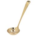 thumbnail image 1 of Cuillère à Soupe en Acier Inoxydable, Cuillère à Poche Longue Poignée Sûre pour la Maison Passoire Dorée, 1 of 8