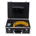 thumbnail image 2 of F927DABTX 7in DVR Industrial Endoscope Kit IP68 Sewer Inspection Video Camera with Self Balancing AC100-240VUS Plug 20m / 65.6ft, 2 of 5