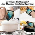thumbnail image 7 of Disketp Surreal Body Art Non-Slip Mini Oven Mitt Set, Short Oven Mitts for Baking Grilling Barbecue Microwave, 5.9"x5.9"in, 7 of 7
