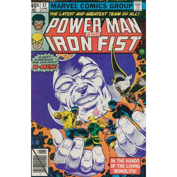 Power Man And Iron Fist #57 VF ; Marvel Comic Book
