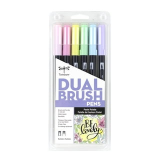 Dual Brush Pen Art Markers, Purple Blendables, 6-Pack