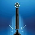 thumbnail image 5 of Oral-B Crossaction Electric Toothbrush Replacement Brush Head Refills, Black , 4 Count (Pack of 1), 5 of 6