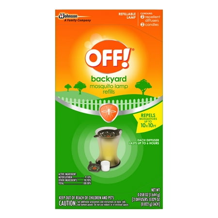 OFF! Mosquito Lamp Refills (2 count, 0.058 Ounces)