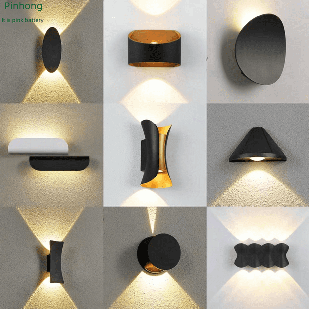 Lámpara de pared de dormitorio principal, sala de estar moderna y sencilla, lámpara de pared de estudio para pasillo, escaleras, luz de fondo creativa de lujo, lámpara de pared impermeable