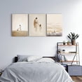 thumbnail image 2 of 3 Pcs Framed Jesus Wall Art Christ Religion Canvas Wall Decor Minimalist Boho Christian Home Pictures Posters Prints Paintings for Living Room Bedroom Church Decorations Ready to Hang(12x16in), 2 of 6
