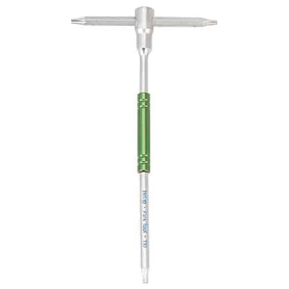 Park Tool THT Sliding T-Handle Torx Wrench Torx Wrench Silver/Green THT-10