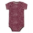 thumbnail image 4 of Hudson Baby Infant Girl Cotton Bodysuits, Little Love Flowers 3-Pack, 18-24 Months, 4 of 5
