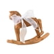 thumbnail image 5 of Estatua de caballo mecedora Figura de caballo de madera Pieza decorativa para recuerdo y Cinta De Organza, 5 of 9