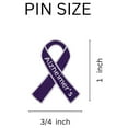 thumbnail image 3 of Alzheimer's Awareness Ribbon Pins, 3 of 3
