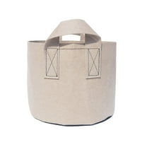 Twfbrm 4 Gallon Plant Grow Bags, Thickened Non-Woven Fabric Plant Pots with Reinforced Handles, Reusable Heavy Duty Planter Pots Breathable Plant Growing Container for Vegetables Flowers Fruits