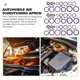 thumbnail image 3 of TABLZONE 1Jgo Kit De Anillos De Goma Para Reparaciones En Aire Acondicionado Automotor Con Confiable, 3 of 6