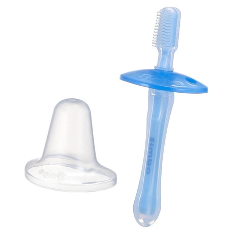 Simba Silicone Toothbrush, Blue