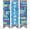 multicolor, variant on VINGVO 3 Pcs World Flag Banner Flag Decoration Welcome International Banner Porch Sign Country Flags for International Party Supplies Around the World Sports Events Club Classroom Decor(Cute)