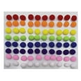 thumbnail image 3 of Creativity Street, PACAC813001, Peel-n-Stick Pom Pons, 240 / Pack, White,Pink,Purple,Blue,Yellow,Orange,Green,Red, 3 of 5