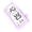Light purple, variant on Rechargeable Alarm Clock With 3 Separate Alarms For Elderly Medication Reminders And Date Display Screen Simple To Read