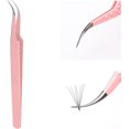 thumbnail image 1 of FADLASH Pinces à Extensions de Cils Précision Pointe Courbée Pinces à Extensions de Cils Isolation & Techniques de Volume Outils d'Application Professionnelle, 1 of 7