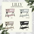 thumbnail image 5 of Dream on Me Lilly Bassinet & Bedside Sleeper, Black, 5 of 21