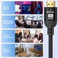 thumbnail image 6 of Diyanisly 8K Ultra HD HDMI 2.1 Braided Cable 10ft Support 8K@60Hz 4K@120Hz 48Gbps VRR ALLM for Gaming TV, 6 of 9