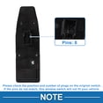 thumbnail image 4 of Interruptor de ventana eléctrica Unique Bargains No.61317941997 para el lado del conductor delantero, control de ventana para BMW 318d 330i 530i tono plateado, 4 of 7