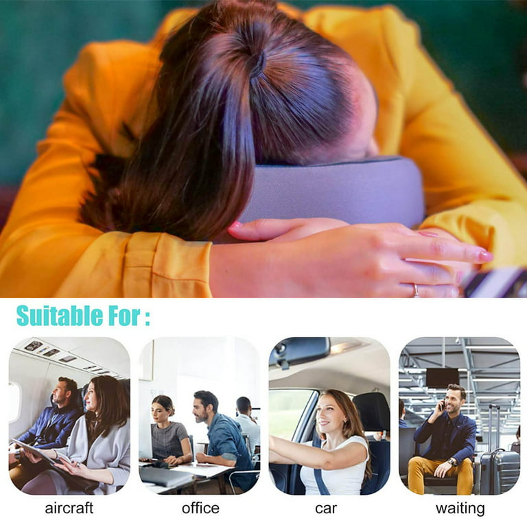 (Free shipping) Memory Foam Car Neck Pillow with Phone Holder