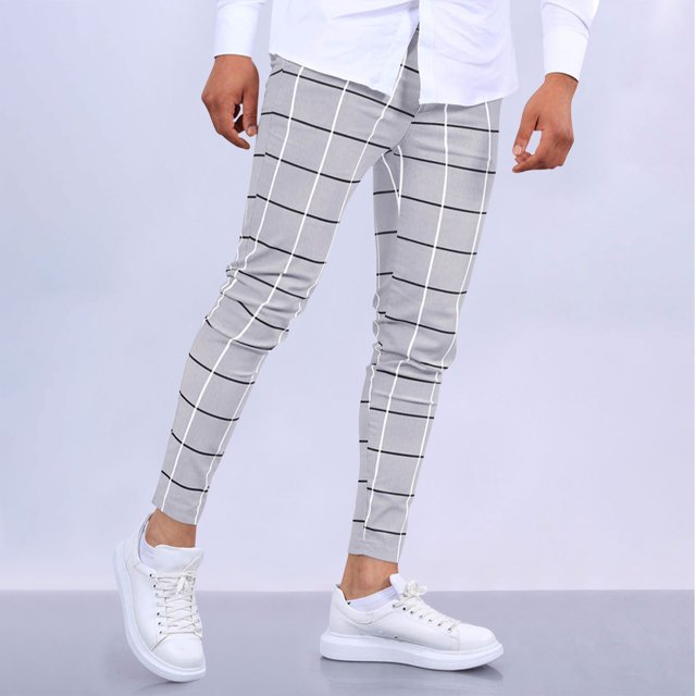 Pantalones largos de verano para hombre, pierna recta, para uso diario, finos, informales, de negocios, de rayón