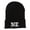 Black, variant on NE Nebraska State Embroidered Long Beanie - Black OSFM