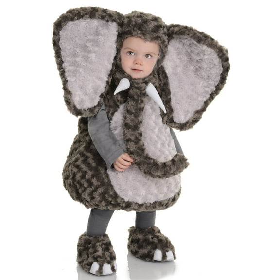 Underwraps Belly Babies Elephant Plush Child Toddler Costume L 2-4T Unisex