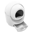 thumbnail image 4 of White Smart Cat Litter Box APP Automatic Self-Cleaning Litter BOX Snap-on Filter, 4 of 11