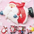thumbnail image 5 of Pegatinas magnéticas, imanes de coche de reno de Papá Noel para refrigerador de coche de Navidad, 5 of 5