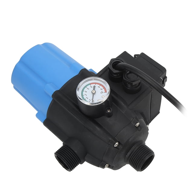 Controlador de Presión de Bomba de Agua, Interruptor de Presión de Bomba de Control Inteligente Con Ajuste Impermeable para Bomba Autocebante, Bomba de Chorro, Bomba